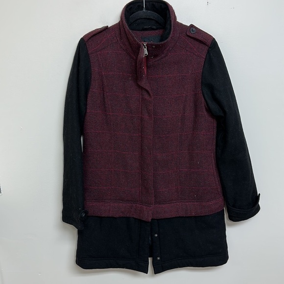 Prana Redburry Caprise Insulated Wool Jacket Small - Picture 2 of 5